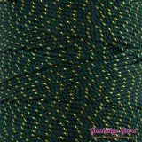 Nylon Thread 1.5MM Dark Green Gold Metallic