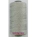 Nylon Thread 1.5MM Light Grey Gold Metallic