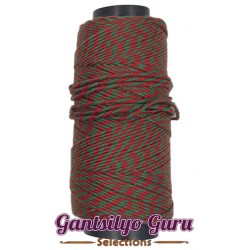 Monaco Baker's Twine Red Green