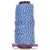 Monaco Baker's Twine White Blue