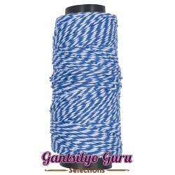 Monaco Baker's Twine White Blue