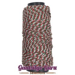 Monaco Baker's Twine White Red Green Monaco Baker's Twine White Red Green