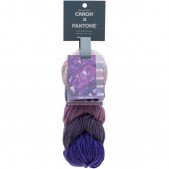 Caron x Pantone Ultra Violet Minerals