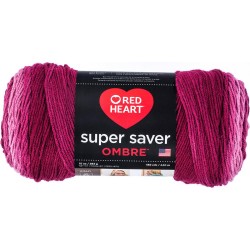 Red Heart Super Saver Ombre Anemone