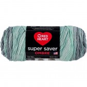 Red Heart Super Saver Ombre Fresh Mint
