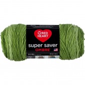 Red Heart Super Saver Ombre Green Apple Red Heart Super Saver Ombre Green Apple