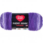Red Heart Super Saver Ombre Violet
