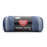 Red Heart Super Saver Ombre Navy