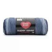 Red Heart Super Saver Ombre Navy