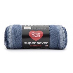 Red Heart Super Saver Ombre Navy
