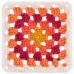Red Heart All In One Granny Square Citrus Twist