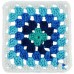 Red Heart All In One Granny Square Frigid