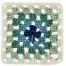 Red Heart All In One Granny Square Lily Pad
