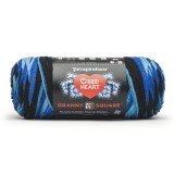 Red Heart All In One Granny Square Blue Beacon