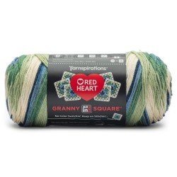 Red Heart All In One Granny Square Lily Pad