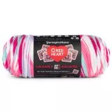 Red Heart All In One Granny Square Pink Punch