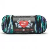 Red Heart All In One Granny Square Totally Teal