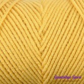 Red Heart With Love Cornsilk